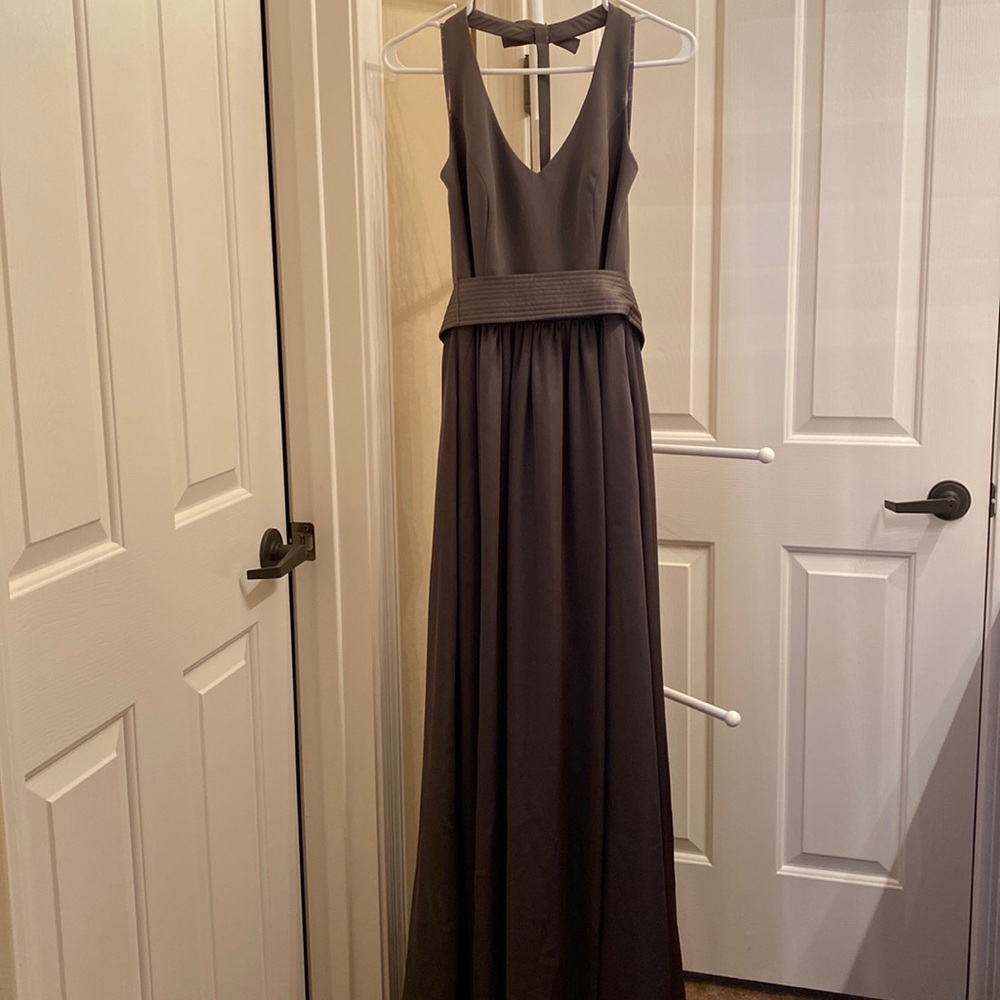 Taupe bridesmaid dress - White by Vera Wang size 6